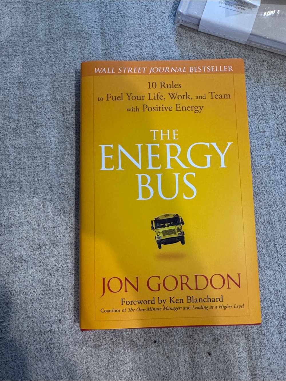 The Energy Bus - Yellow Paperback